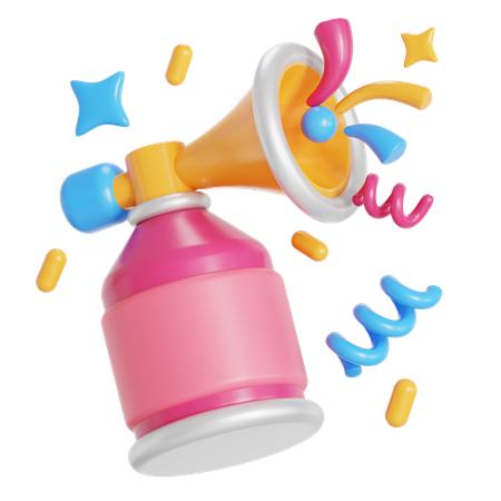 Air horn  3D Icon