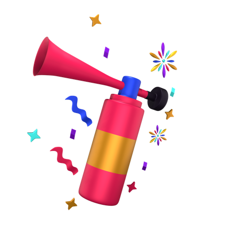 Air Horn  3D Icon