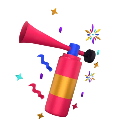 Air Horn  3D Icon