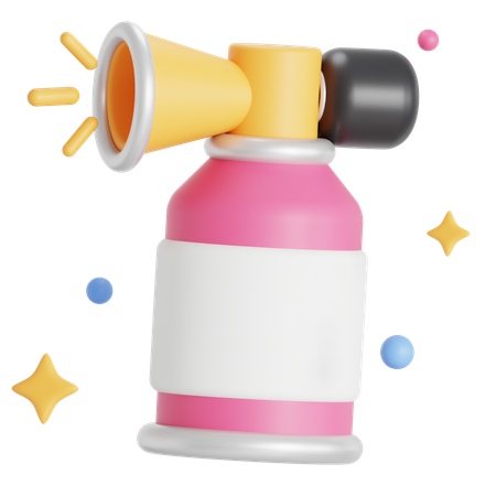 Air horn  3D Icon