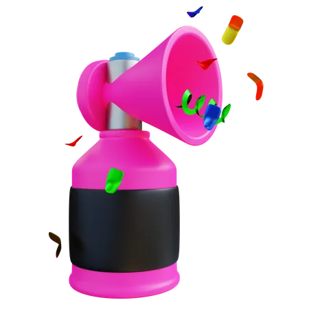 Air Horn  3D Icon