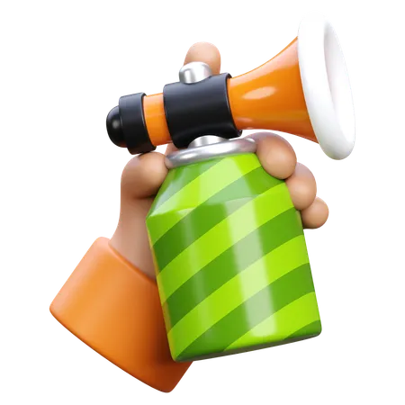 Air Horn  3D Icon