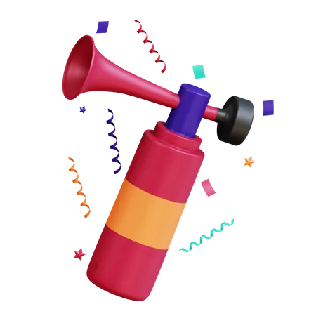 Air Horn  3D Icon