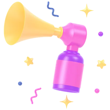 Air Horn  3D Icon