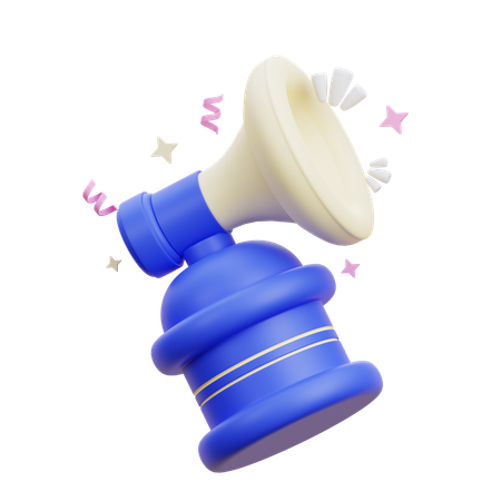 Air Horn  3D Icon