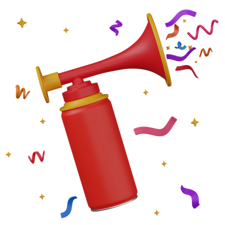 Air Horn  3D Icon