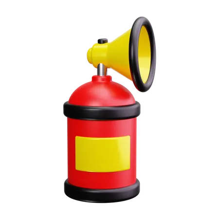 Air Horn  3D Icon