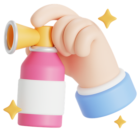 Air horn hand  3D Icon