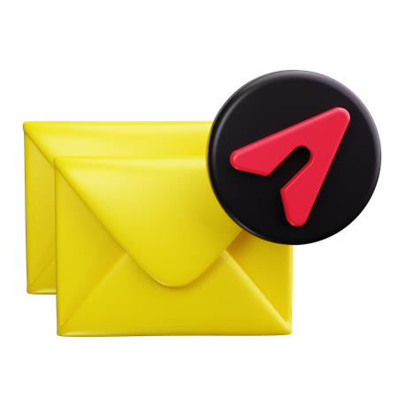 Air Mail  3D Icon