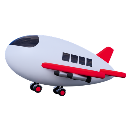 Air Plan  3D Icon