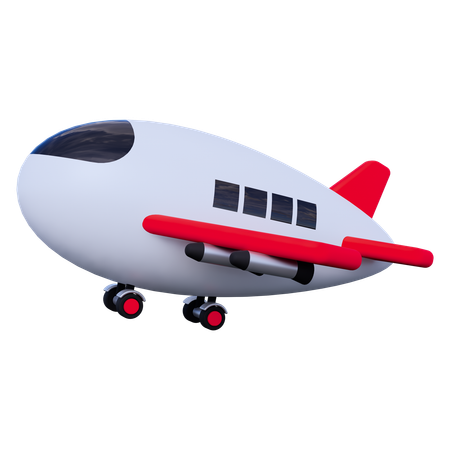 Air Plan  3D Icon