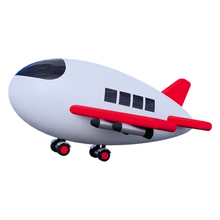 Air Plan  3D Icon