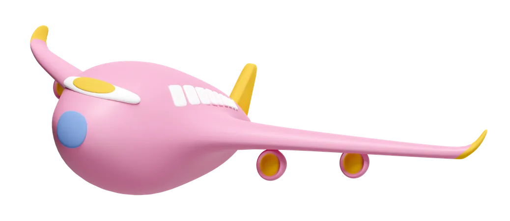 Air Plane  3D Illustration