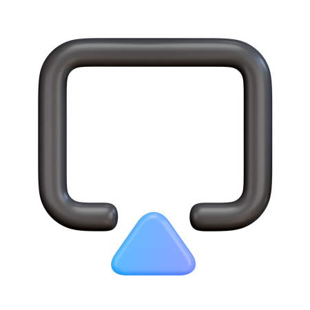 Air Play  3D Icon