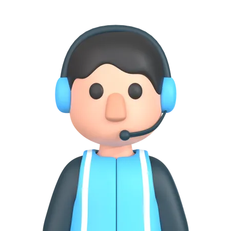 Air Poter Officer  3D Icon