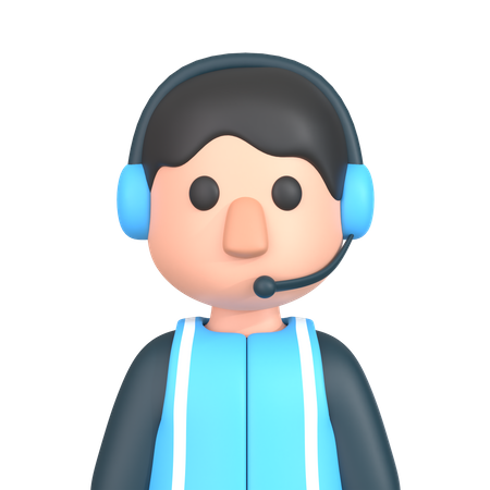 Air Poter Officer 3D Icon