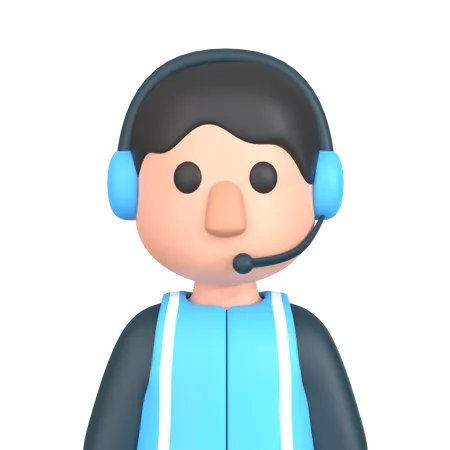 Air Poter Officer 3D Icon