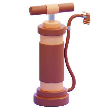 空気ポンプ  3D Icon
