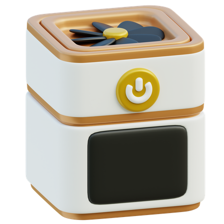 Air Purifier  3D Icon