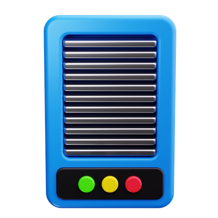 Air Quality Monitor  3D Icon