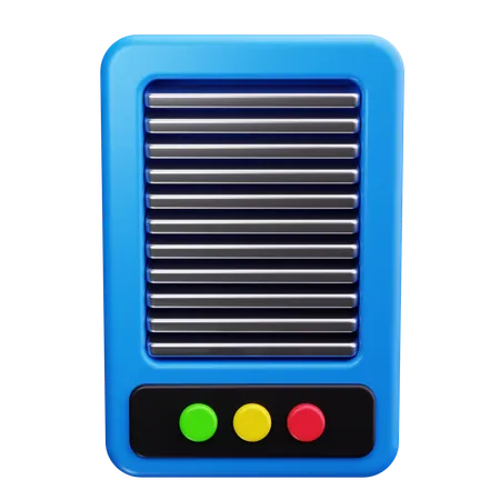 Air Quality Monitor  3D Icon