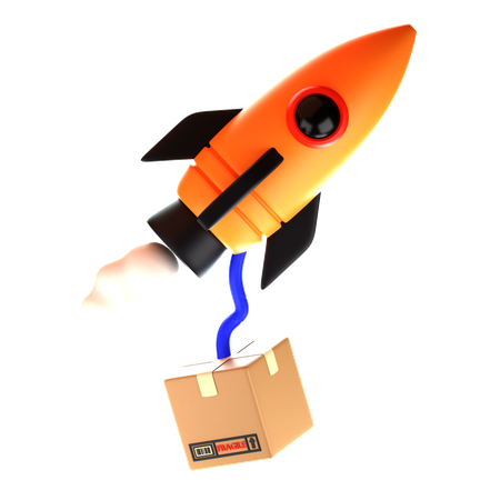 航空輸送  3D Icon