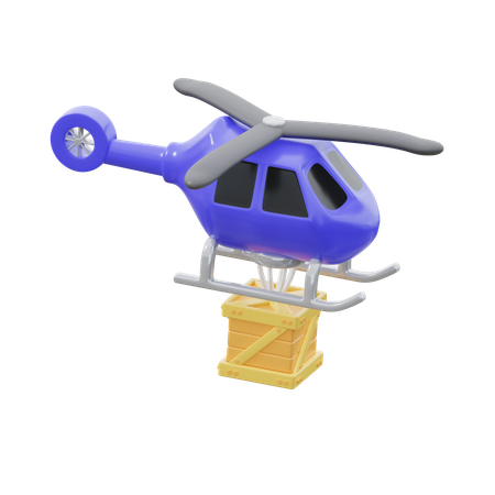 Air Shipping  3D Icon