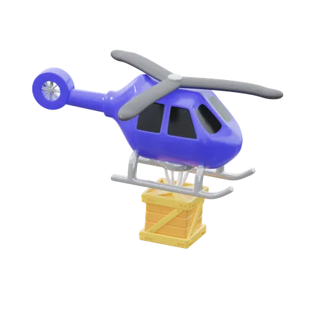 Air Shipping  3D Icon