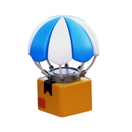 Air Shipping  3D Icon