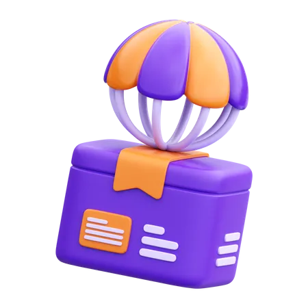 Air Shipping  3D Icon