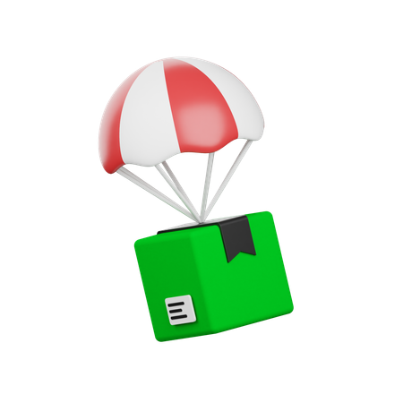 Air Shipping  3D Icon