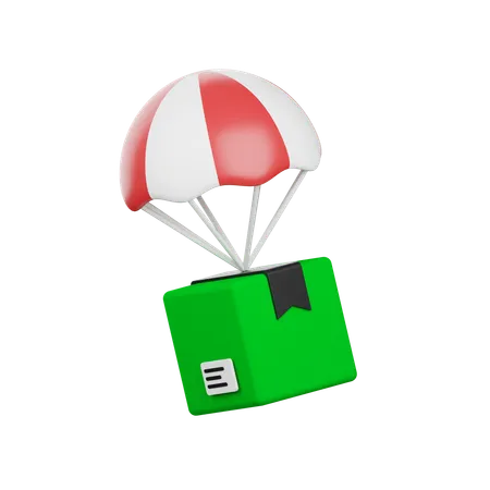 Air Shipping  3D Icon