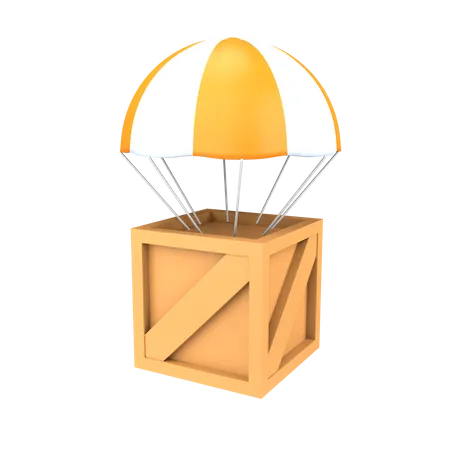 Air Shipping  3D Icon