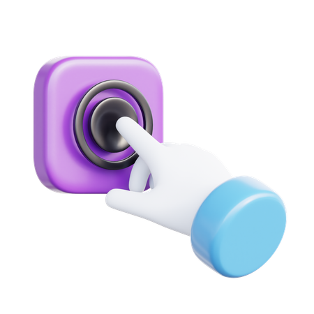 Air Touch  3D Icon