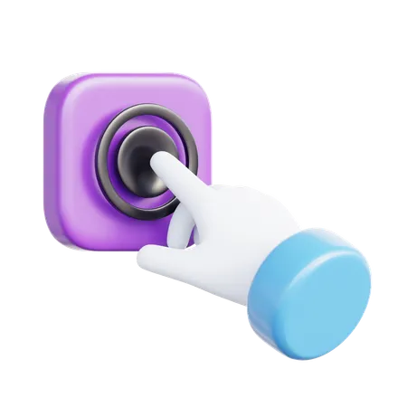 Air Touch  3D Icon