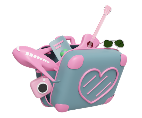 Air Travel  3D Icon