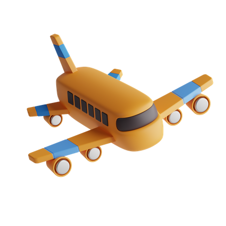Air Travel  3D Icon