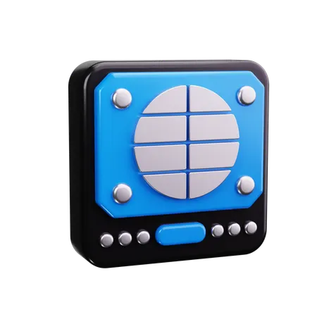 空気風  3D Icon