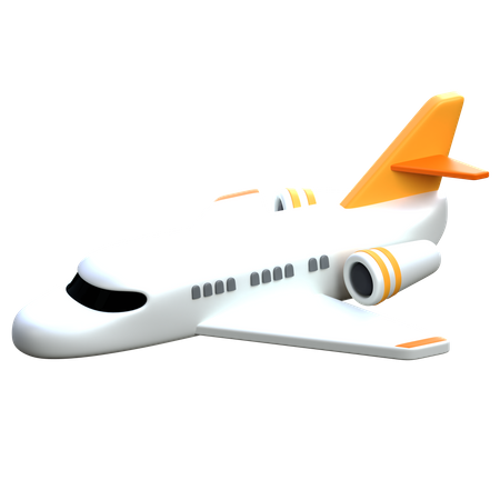 Aircraft  3D Icon