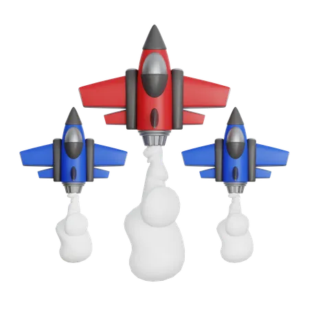 Aircraft Attractions  3D Icon