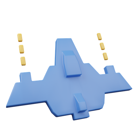 항공기 게임  3D Icon