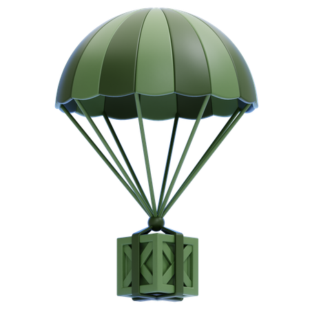 공중 투하  3D Icon