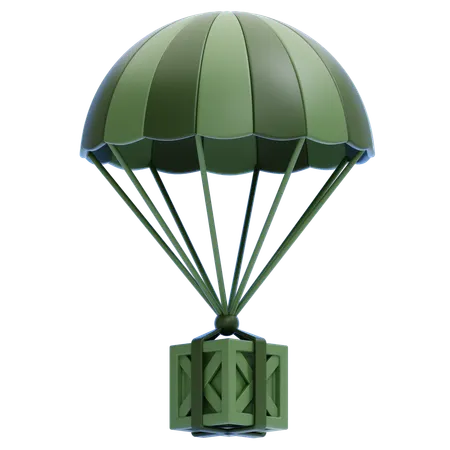 공중 투하  3D Icon
