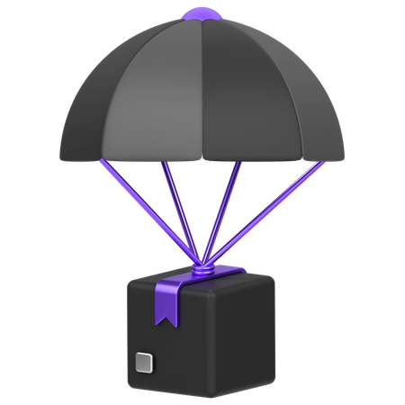 에어드랍 패키지  3D Icon