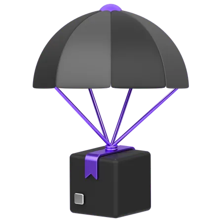 에어드랍 패키지  3D Icon