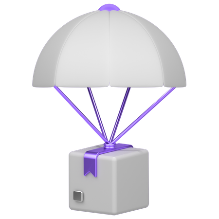 에어드랍 패키지  3D Icon