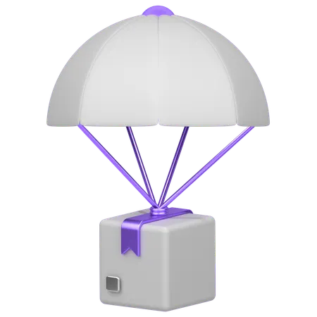 에어드랍 패키지  3D Icon