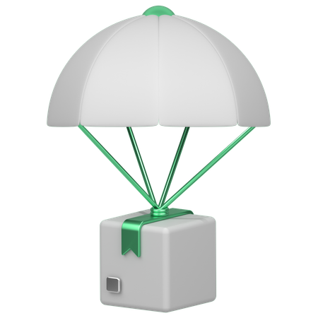 에어드랍 패키지  3D Icon