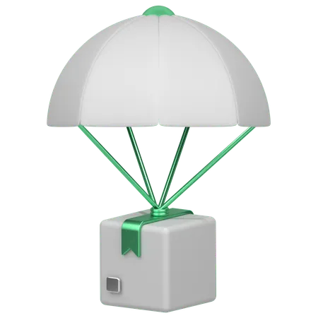 에어드랍 패키지  3D Icon