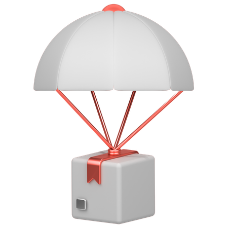 에어드랍 패키지  3D Icon